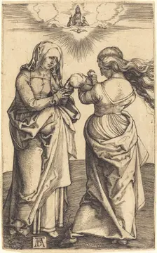 The Virgin and Child with Saint Anne, c. 1500. Creator: Albrecht Durer