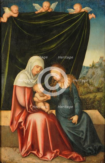 The Virgin and Child with Saint Anne, ca 1518.