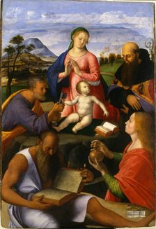The Virgin and Child with Saints , 1500