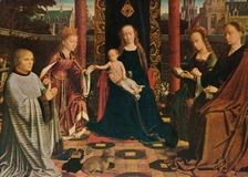 The Virgin and Child with Saints and Donor 1510, (1909). Artist: Gerard David