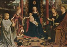 The Virgin and Child with Saints and Donor 1510, (1909). Artist: Gerard David