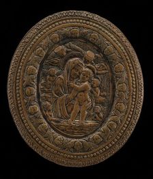 The Virgin and Child with Six Angels, 15th century. Creator: Unknown