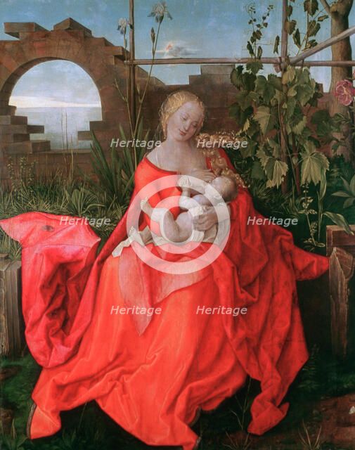 'The Virgin and Child, The Madonna with the Iris', 1500-1510. Artist: Albrecht Dürer