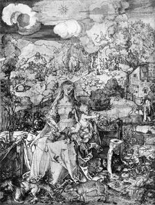 The Virgin and many animals 1505, (1936). Artist: Albrecht Dürer
