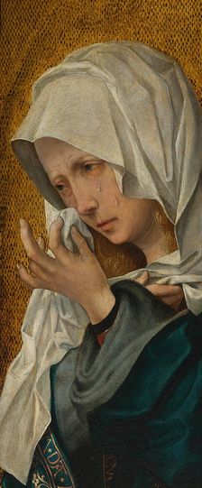 The Virgin and Saint John the Evangelist, c. 1520. Creators: Workshop of Jacob Cornelisz. van Oostsanen, Master of the Berlin Sketchbook