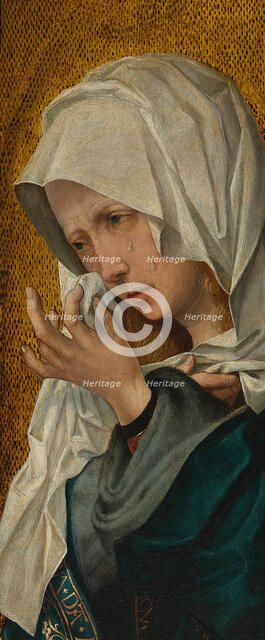 The Virgin and Saint John the Evangelist, c. 1520. Creators: Workshop of Jacob Cornelisz. van Oostsanen, Master of the Berlin Sketchbook.