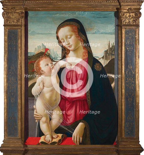The Virgin and the Child, 1490. Creator: Ghirlandaio, Davide (1452-1525).