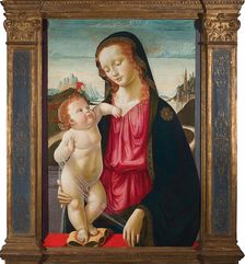 The Virgin and the Child, 1490. Creator: Ghirlandaio, Davide (1452-1525)