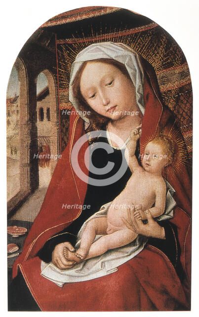 'The Virgin and the Child', 15th century(?). Artist: Anon