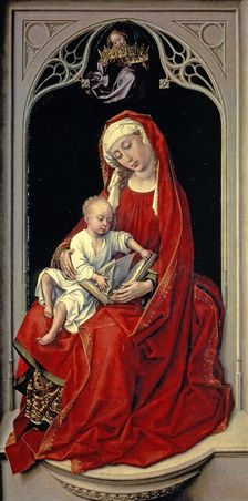 The Virgin and the Child also known as Madonna in red and Madonna Duran by Roger van der W…