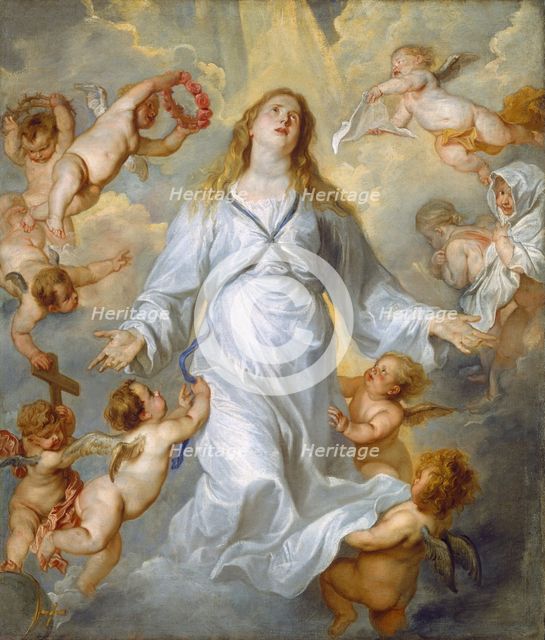 The Virgin as Intercessor, 1628/1629. Creator: Anthony van Dyck.