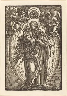 The Virgin as Queen of Heaven, c. 1513. Creator: Albrecht Altdorfer