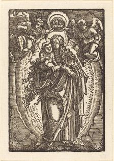 The Virgin as Queen of Heaven, c. 1513. Creator: Albrecht Altdorfer