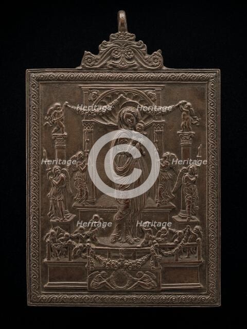 The Virgin & Child with Angels, c. 1475. Creator: Unknown.