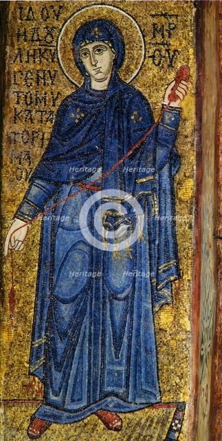 The Virgin fron the Annunciation, 11th century. Artist: Byzantine Master  