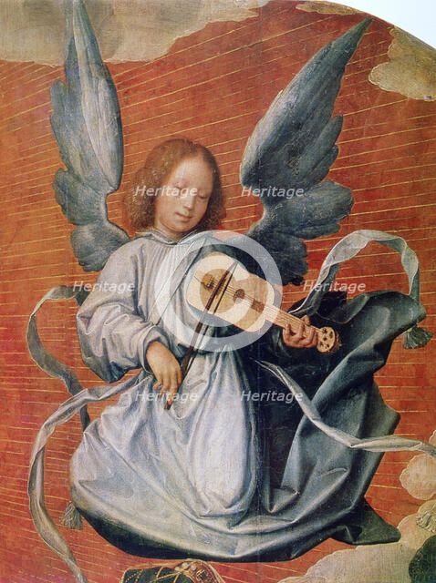 'The Virgin in Glory', (detail), 1524. Artist: Jan Provoost