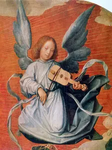 The Virgin in Glory (detail), 1524. Artist: Jan Provoost