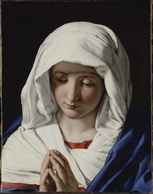 The Virgin in Prayer, 1640s. Creator: Sassoferrato (1609-1685)