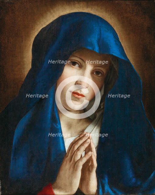 The Virgin in Prayer, Mid of 17th cen.. Creator: Sassoferrato (1609-1685).