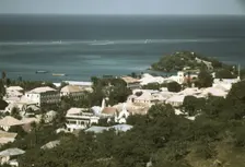 The Virgin Islands...view of the sea coast in the vicinity of Christiansted, Saint Croix, 1941. Creator: Jack Delano