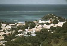 The Virgin Islands...view of the sea coast in the vicinity of Christiansted, Saint Croix, 1941. Creator: Jack Delano