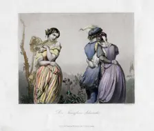 The Virgin Longing, c19th century.Artist: AH Payne