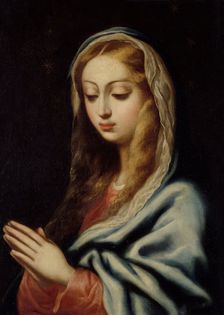 The Virgin Mary, 17th century. Creator: Pedro Atanasio Bocanegra