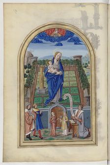 The Virgin Mary. From: Chants royaux en l'honneur de la Vierge au Puy d'Amiens, 1501-1600. Artist: Anonymous