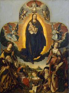 The Virgin Mary in Glory, 1524. Creator: Jan Provoost