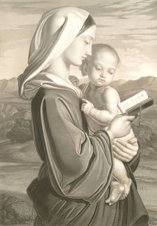 The Virgin Mother, 1854. Creator: Thomas Vernon