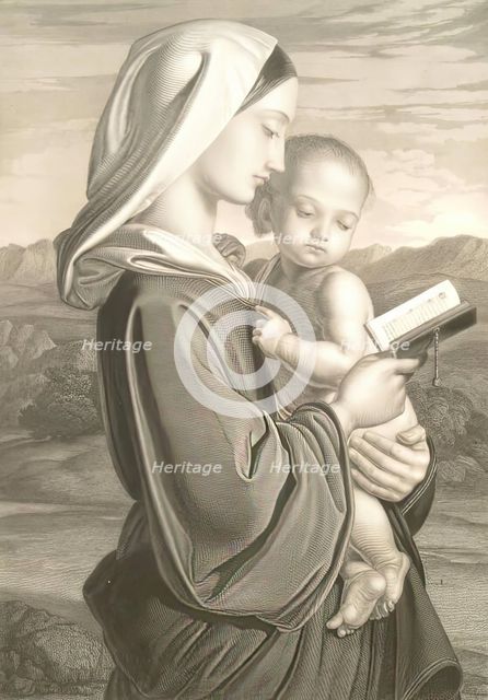 The Virgin Mother, 1854. Creator: Thomas Vernon.