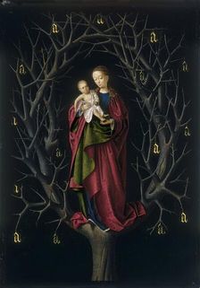 The Virgin of the dry Tree, 1465. Creator: Petrus Christus
