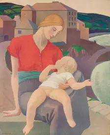 The Virgin of the Harbour 1915, (c1932). Artist: Ernest Procter