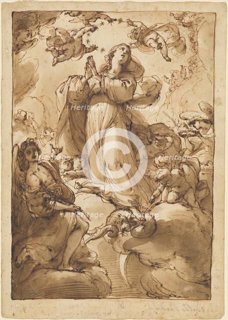 The Virgin of the Immaculate Conception, 1768/1778. Creator: Ubaldo Gandolfi.