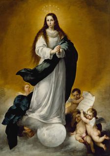 The Virgin of the Immaculate Conception, c1660. Creator: Workshop of Bartolome Esteben Murillo