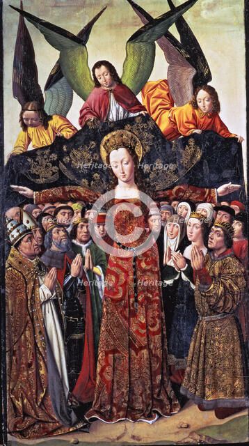 The Virgin of the Mercy', altarpiece from the Santa Clara convent in Palencia.