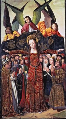 The Virgin of the Mercy altarpiece from the Santa Clara convent in Palencia