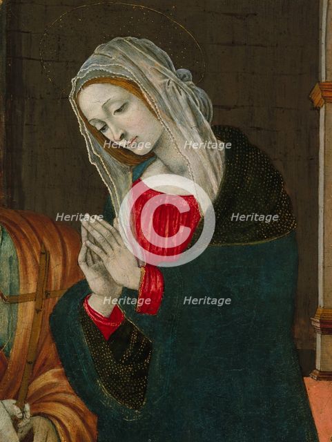 The Virgin of the Nativity, probably ca. 1500. Creator: Workshop of Filippino Lippi (Italian, Prato ca. 1457-1504 Florence).