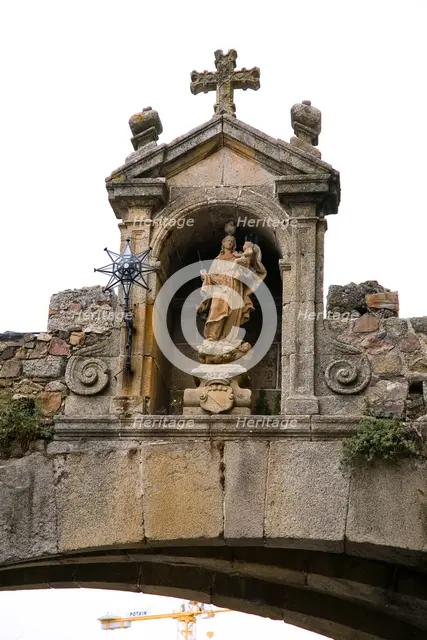 The Virgin of the Star, Star Arch, Caceres, Spain, 2007. Creator: Samuel Magal.