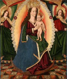 The Virgin of the Rosary, 1475-1499. Creator: Jiménez (Ximénez), Miguel (active 1462-1505)