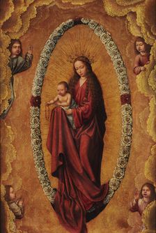 The Virgin of the Rosary. Creator: Massys, Quentin