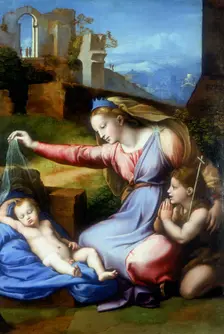 The Virgin of the Veil early 16th century. Artist: Raphael