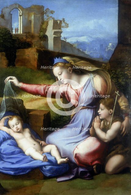 'The Virgin of the Veil', early 16th century. Artist: Raphael