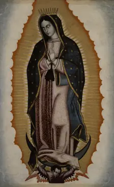 The Virgin of Guadalupe, 17th century. Creator: Luis de Texeda