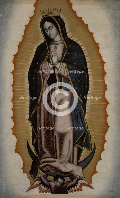 The Virgin of Guadalupe, 17th century. Creator: Luis de Texeda.