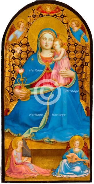The Virgin of Humility, 1433. Creator: Fra Angelico.