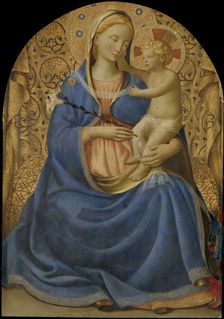 The Virgin of Humility (Madonna dell Umilitá), c. 1440. Artist: Angelico, Fra Giovanni, da Fiesole (ca. 1400-1455)