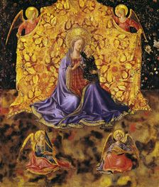 The Virgin of Humility (Madonna dell'Umilitá), c. 1450. Creator: Angelico, Fra Giovanni, da Fiesole (ca. 1400-1455)