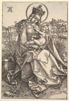 The Virgin on the Grassy Bank, 1505. Creator: Hans Baldung