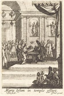 The Virgin Presents Jesus at the Temple, in or after 1630. Creator: Jacques Callot
